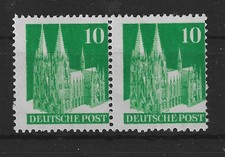 O392) Bizone 10 Pfennig Bauten