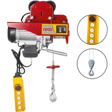 Elektrische Seilwinde mit elektr. Laufkatze mit 500/1000kg Tragkraft 12m