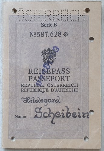 Reisepass republik österreich - reisepass,