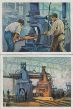 47/71 SAMMELBILD WALZEN SCHMIEDEN SCHWEIßEN RHEINHAUSEN GUßSTAHLFABRIK ESSEN