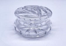 Vintage Floral Glass Lidded