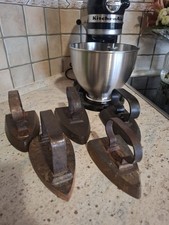 5 Antike Bügel-/ Flacheisen