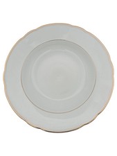 SCHIRNDING Suppenteller Weiß