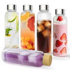 Glasflasche mit Deckel 550ml