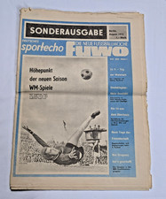 Fuwo Sonderausgabe 1973/74 DDR Oberliga Fußball Sportecho 1.FC Magdeburg Dynamo