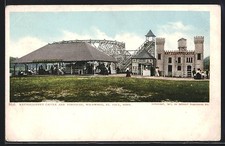 St. Paul, MN, Katzenjammer Castle and Toboggan, Ansichtskarte 