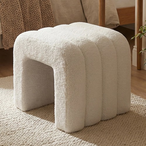 Teddyfell hocker sitzhocker - teddyfell,