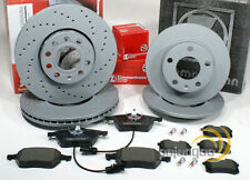 Zimmermann Bremsscheiben Ø 312 mm + 230 mm Bremsbeläge vorne hinten für Audi TT