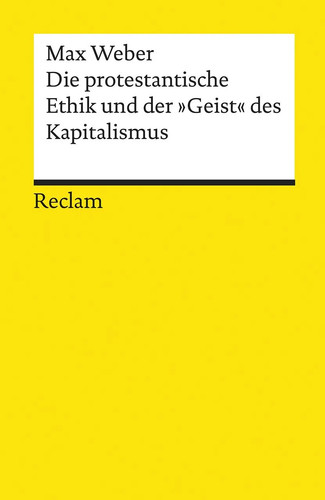 Die protestantische ethik - ethik, und