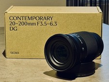 !! Sigma 20-200mm f3,5-6,3 DG