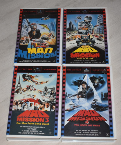 Mad mission vhs sammlung - vhs,