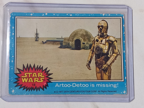 Star wars 1977 - wars, topps