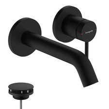 hansgrohe Tecturis S Einhebel-Waschtischarmatur Unterputz für Wandmontage,