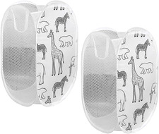 2 Stück Pop up Wäschekorb