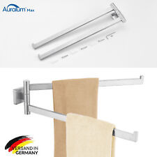 Handtuchhalter Schwenkbar 2-armig Handtuchhalter Edelstahl Handtuchhalter Bad