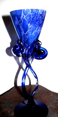 Glas teelicht halter - , im