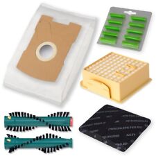 Sparset passend für Vorwerk Tiger 260 - 5 Tüten Filtersystem Bürsten für EB360