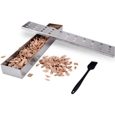 Räucherbox aus edelstahl für - aus,