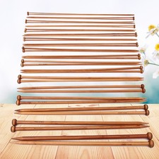  36 Pcs Bambusstricknadeln Zum