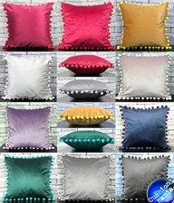 Bommel Kissen oder Bezüge