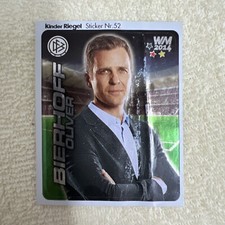 Ferrero WM 2014 Duplo Hanuta Kinder Sticker #52 Oliver Bierhoff