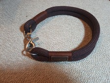 ISARTAU Tau-Halsband, weinrot/braun, gebraucht