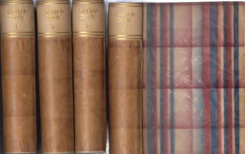 Buch goethes werke - goethes, in