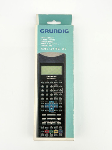 Grundig video control lcd - video,