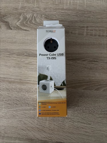 Power cube steckdosen würfel - power,