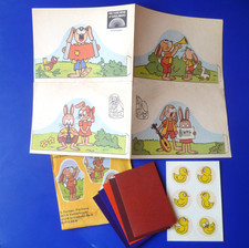 5 original DDR Ostereierfarben