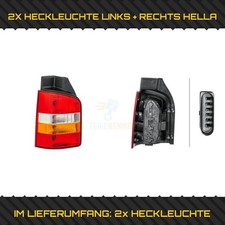 2X HELLA HECKLEUCHTE  LINKS +