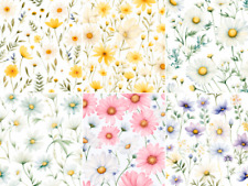 12 A4 Scrapbook Papier Basteln