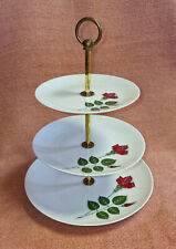 WINTERLING Porzellan Etagere 3 Etagen Keksteller Konfektschale Blumendekor