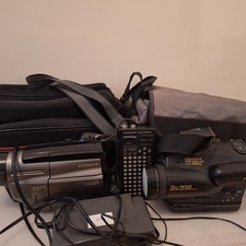 ungetestet Hitachi VM-e548LE Panasonic Nv-s20eCamcorder Vintage Videokameras alt