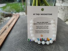 Edles mondstein armband - mondstein,
