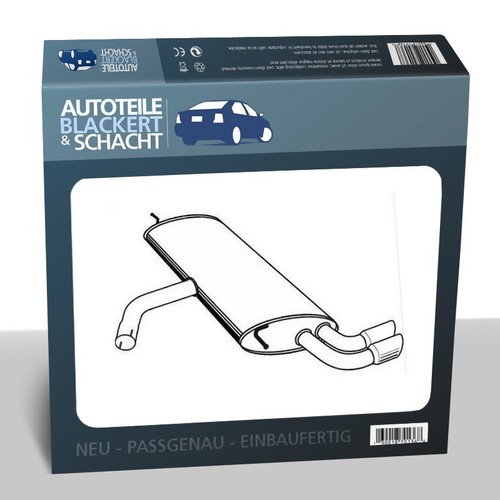 Auspuff endtopf für - endtopf, a3