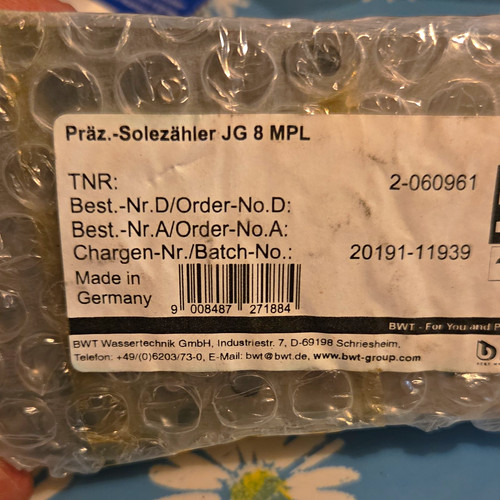 Bwt präz solezähler 8 - bwt,