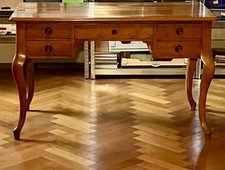 Antiker Chippendale Schreibtisch Barock - Original Antik mit 5 Schubladen