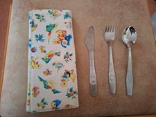 DDR Kinderbesteck in Tasche