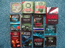 Bücherpaket Andreas Franz 12 Bücher/Hörbücher Eisige Nähe Kaltes Blut Der Fänger