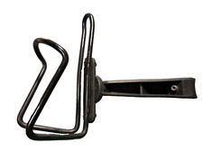 Trinkflaschenhalter Fahrradlenker oder Sattelstütze, schwarz, gebraucht