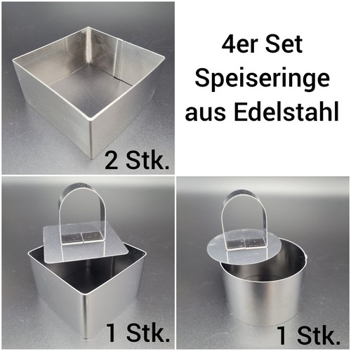 4er set speiseringe - 4er,
