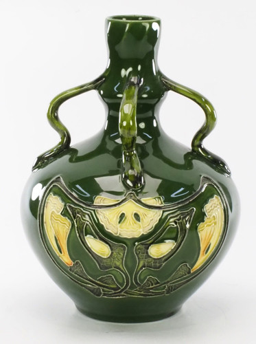 Antike keramikvase jugendstil - antike,
