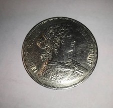 Freie Stadt Frankfurt 2 Vereinsthaler XV Ein Pfund Fein 1861, Vorzüglich,