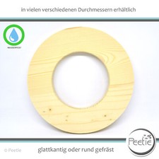 1x Holzring Dreischichtplatte