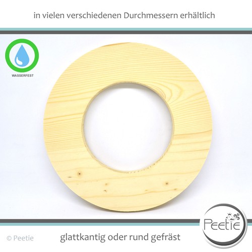 Holzring dreischichtplatte - 1x,