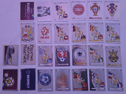 2012 panini glitzer - em, sticker