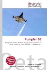 Rumpler 6B Lambert M. Surhone