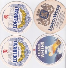 4 Bierdeckel Calanda Bräu