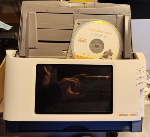Plustek escan a280 scanner - plustek,